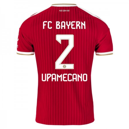 FC Bayern München Upamecano 2 Fodboldtrøjer Hjemme 2026-27 Kort ærmer