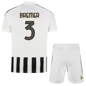 Juventus Bremer 3 Fodboldtrøjer Børn Hjemme 2026-27 Kort ærmer