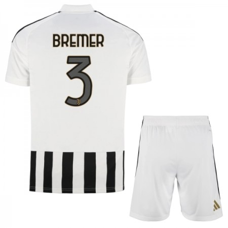 Juventus Bremer 3 Fodboldtrøjer Børn Hjemme 2026-27 Kort ærmer