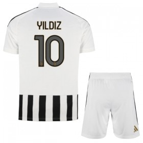 Juventus Yildiz 10 Fodboldtrøjer Børn Hjemme 2026-27 Kort ærmer