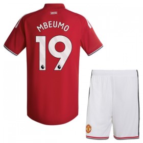 Manchester United Mbeumo 19 Fodboldtrøjer Børn Hjemme 2026-27 Kort ærmer