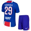 Paris Saint-Germain PSG Bradley Barcola 29 Fodboldtrøjer Børn Hjemme 2026-27 Kort ærmer