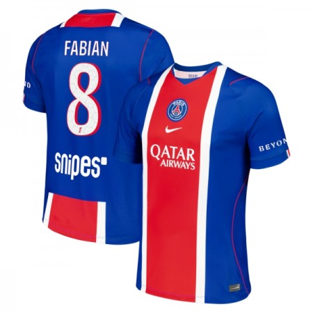 Paris Saint-Germain PSG Fabian 8 Fodboldtrøjer Hjemme 2026-27 Kort ærmer
