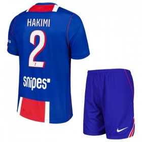 Paris Saint-Germain PSG Hakimi 2 Fodboldtrøjer Børn Hjemme 2026-27 Kort ærmer
