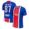 Paris Saint-Germain PSG Joao Neves 87 Fodboldtrøjer Hjemme 2026-27 Kort ærmer