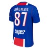 Paris Saint-Germain PSG Joao Neves 87 Fodboldtrøjer Hjemme 2026-27 Kort ærmer