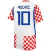 Kroatien Modrić 10 Fodboldtrøjer Børn Hjemme VM 2026 Kort ærmer
