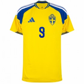 Sverige Isak 9 Fodboldtrøjer Hjemme VM 2026 Kort ærmer