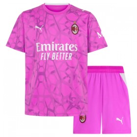 AC Milan Fodboldtrøjer Målmand Børn Udebane 2026-27 Kort ærmer