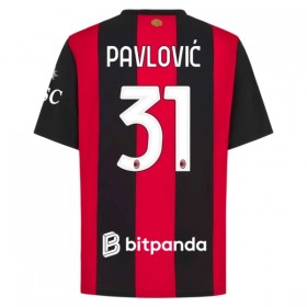 AC Milan Pavlovic 31 Fodboldtrøjer Hjemme 2026-27 Kort ærmer