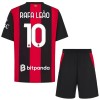 AC Milan Rafael Leao 10 Fodboldtrøjer Børn Hjemme 2026-27 Kort ærmer