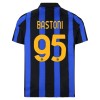 Inter Milan Bastoni 95 Fodboldtrøjer Børn Hjemme 2026-27 Kort ærmer