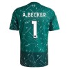 Liverpool A. Becker 1 Fodboldtrøjer Målmand Hjemme Grøn 2026-27 Kort ærmer