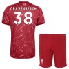 Liverpool Gravenberch 38 Fodboldtrøjer Børn Hjemme 2026-27 Kort ærmer