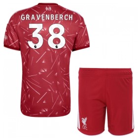 Liverpool Gravenberch 38 Fodboldtrøjer Børn Hjemme 2026-27 Kort ærmer