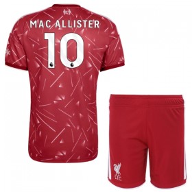 Liverpool Mac Allister 10 Fodboldtrøjer Børn Hjemme 2026-27 Kort ærmer