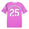 Manchester City Donnarumma 25 Fodboldtrøjer Målmand Udebane Pink 2026-27 Kort ærmer