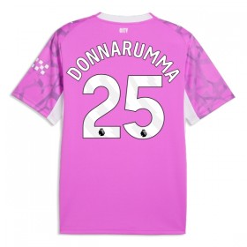 Manchester City Donnarumma 25 Fodboldtrøjer Målmand Udebane Pink 2026-27 Kort ærmer