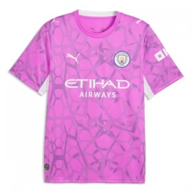 Manchester City Fodboldtrøjer Målmand Udebane Pink 2026-27 Kort ærmer