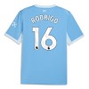 Manchester City Rodrigo 16 Fodboldtrøjer Hjemme 2026-27 Kort ærmer