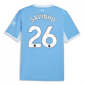 Manchester City Savinho 26 Fodboldtrøjer Hjemme 2026-27 Kort ærmer