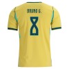 Brasilien Bruno Guimaraes 8 Fodboldtrøjer Hjemme VM 2026 Kort ærmer