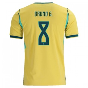 Brasilien Bruno Guimaraes 8 Fodboldtrøjer Hjemme VM 2026 Kort ærmer