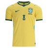 Brasilien Bruno Guimaraes 8 Fodboldtrøjer Hjemme VM 2026 Kort ærmer