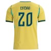 Brasilien Estevao 20 Fodboldtrøjer Hjemme VM 2026 Kort ærmer