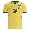 Brasilien Estevao 20 Fodboldtrøjer Hjemme VM 2026 Kort ærmer
