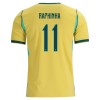 Brasilien Raphinha 11 Fodboldtrøjer Hjemme VM 2026 Kort ærmer