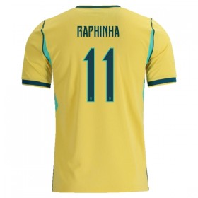 Brasilien Raphinha 11 Fodboldtrøjer Hjemme VM 2026 Kort ærmer