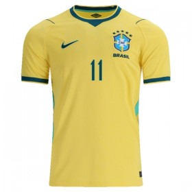 Brasilien Raphinha 11 Fodboldtrøjer Hjemme VM 2026 Kort ærmer