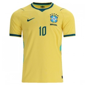 Brasilien Ronaldinho 10 Fodboldtrøjer Børn Hjemme VM 2026 Kort ærmer