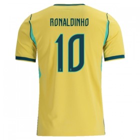 Brasilien Ronaldinho 10 Fodboldtrøjer Hjemme VM 2026 Kort ærmer