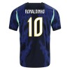 Brasilien Ronaldinho 10 Fodboldtrøjer Udebane VM 2026 Kort ærmer