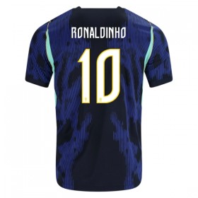 Brasilien Ronaldinho 10 Fodboldtrøjer Udebane VM 2026 Kort ærmer