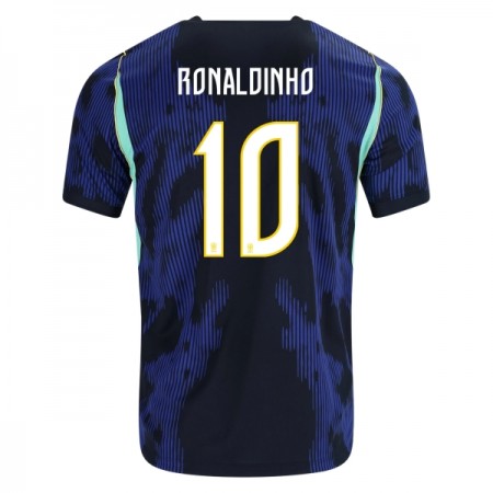 Brasilien Ronaldinho 10 Fodboldtrøjer Udebane VM 2026 Kort ærmer