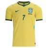 Brasilien Vini JR. 7 Fodboldtrøjer Hjemme VM 2026 Kort ærmer