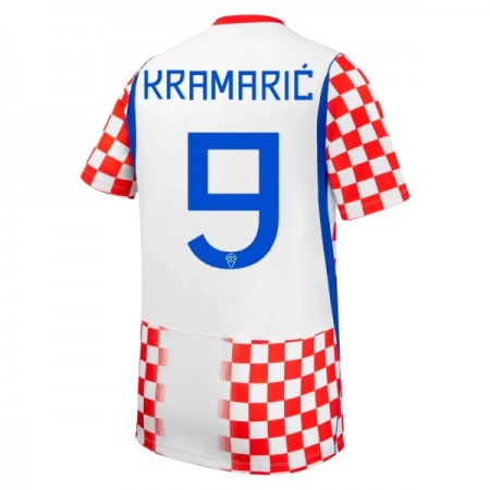 Kroatien Kramaric 9 Fodboldtrøjer Hjemme VM 2026 Kort ærmer