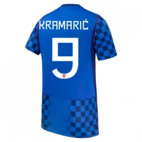 Kroatien Kramaric 9 Fodboldtrøjer Udebane VM 2026 Kort ærmer