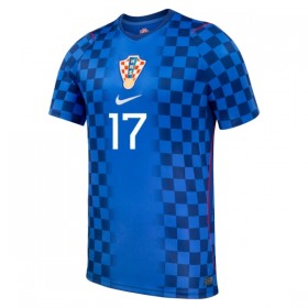Kroatien P. Sucic 17 Fodboldtrøjer Udebane VM 2026 Kort ærmer