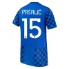 Kroatien Pasalic 15 Fodboldtrøjer Udebane VM 2026 Kort ærmer