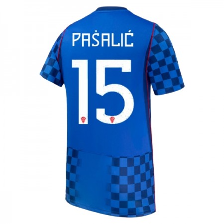 Kroatien Pasalic 15 Fodboldtrøjer Udebane VM 2026 Kort ærmer