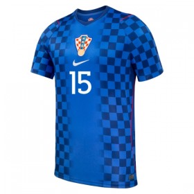 Kroatien Pasalic 15 Fodboldtrøjer Udebane VM 2026 Kort ærmer