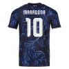 Argentina Maradona 10 Fodboldtrøjer Børn Udebane VM 2026 Kort ærmer