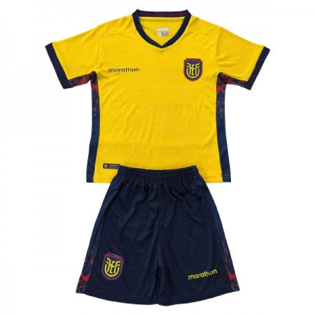 Ecuador Fodboldtrøjer Børn Hjemme VM 2026 Kort ærmer