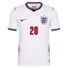 England Palmer 20 Fodboldtrøjer Hjemme VM 2026 Kort ærmer