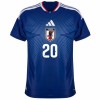 Japan Kubo 20 Fodboldtrøjer Børn Hjemme VM 2026 Kort ærmer