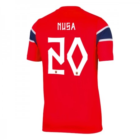 Norge Nusa 7 Fodboldtrøjer Hjemme VM 2026 Kort ærmer